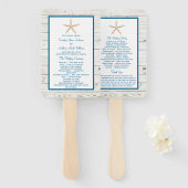 Collectie van het strand van het strand van de Sta Handwaaier (Voorkant en achterkant)