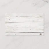 Collectie van het strand van het strand van de Sta Informatiekaartje (Achterkant)