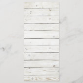 Collectie van het strand van het strand van de Sta Menu (Achterkant)