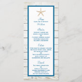 Collectie van het strand van het strand van de Sta Menu (Voorkant)