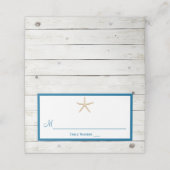 Collectie van het strand van het strand van de Sta Plaatskaartje (Buitenkant ongevouwen)