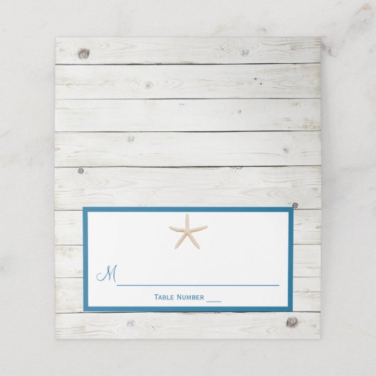 Collectie van het strand van het strand van de Sta Plaatskaartje (Buitenkant ongevouwen)