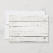 Collectie van het strand van het strand van de Sta RSVP Kaartje (Achterkant)