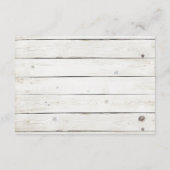 Collectie van het strand van het strand van de Sta RSVP Kaartje (Achterkant)