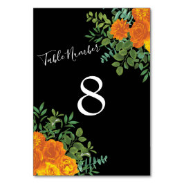 Collectie van het zwarte en Oranje Halloween Gothi Kaart