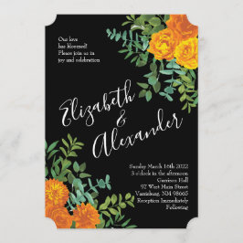 Collectie van het zwarte en Oranje Halloween Gothi Kaart