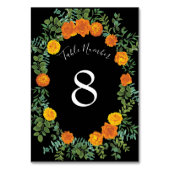 Collectie van het zwarte en Oranje Halloween Gothi Kaart (Achterkant)