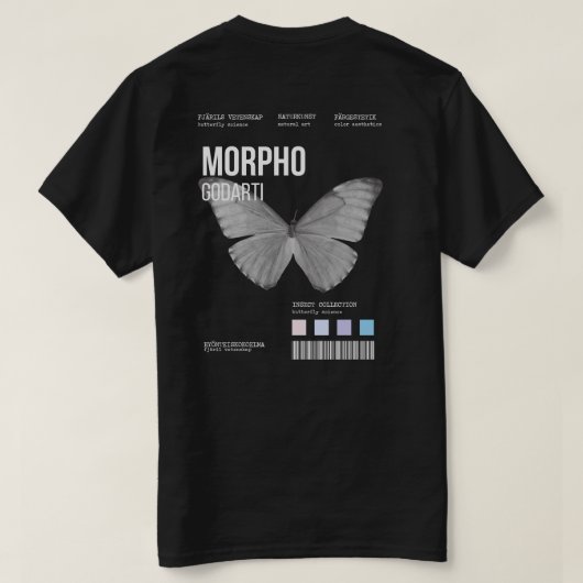 COLLECTIE VAN INSECTEN T-SHIRT (Design achterkant)