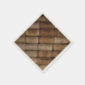 Collectie van Italiaanse wijnkurk Servet (Hoek)