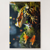 Collectie van Jigsaw Puzzle Frogs Costa Rica Legpuzzel (Verticaal)
