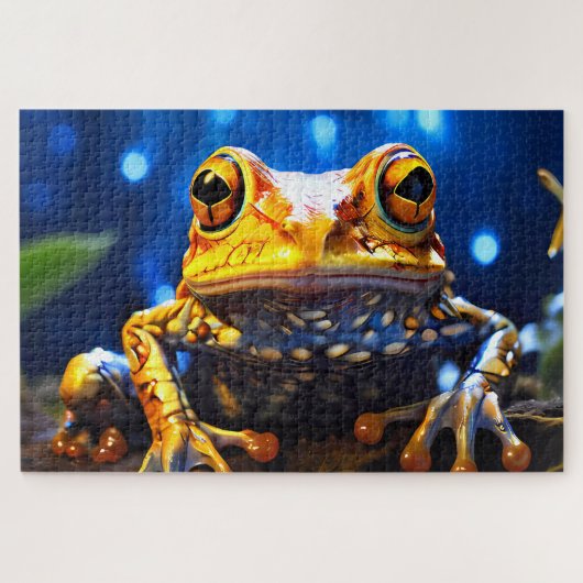 Collectie van Jigsaw Puzzle Frogs Costa Rica Legpuzzel (Horizontaal)