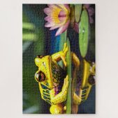 Collectie van Jigsaw Puzzle Frogs Costa Rica Legpuzzel (Verticaal)