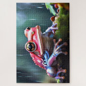 Collectie van Jigsaw Puzzle Frogs van Costa Rica Legpuzzel (Verticaal)