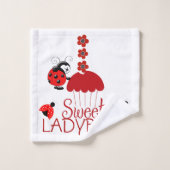 Collectie van kinderexpressie bad handdoek (Wasdoekje)