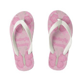 Collectie van kinderexpressie kinder teenslippers (Voetbed)