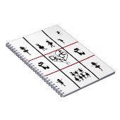 Collectie van kinderexpressie notitieboek (Rechterzijde)