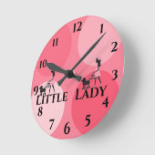 Collectie van kinderexpressie ronde klok (Hoek)