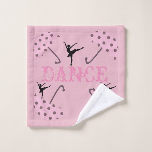 Collectie van kinderuitdrukking - meisje bad handdoek (Wasdoekje)