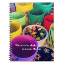 COLLECTIE VAN KLEINE GLASSEN UIT LagunaB, RAINBOW;