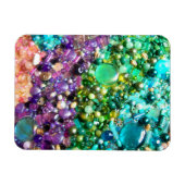 Collectie van kleurrijke kralen magneet (Horizontaal)