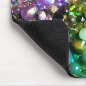 Collectie van kleurrijke kralen muismat (Hoek)