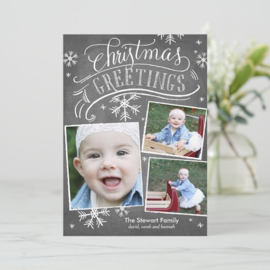 Collectie van koudplankjes kaart (Staand voorkant)