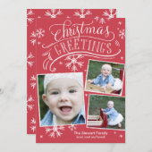 Collectie van koudplankjes kaart (Voorkant / Achterkant)