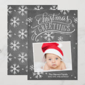 Collectie van koudplankjes kaart (Voorkant / Achterkant)