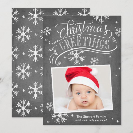 Collectie van koudplankjes kaart (Voorkant / Achterkant)