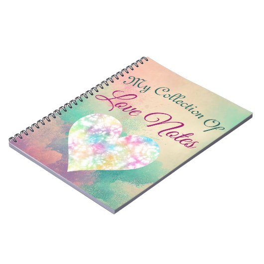 Collectie van Love Notes Notitieboek (Linkerzijde)