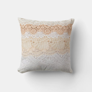 Collectie van naadloze ornamentale florelaas kussen