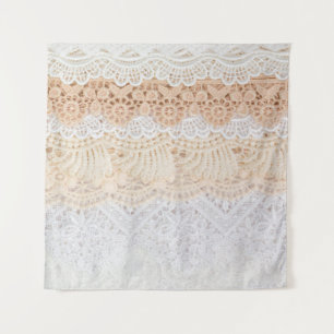 Collectie van naadloze ornamentale florelaas wandkleed