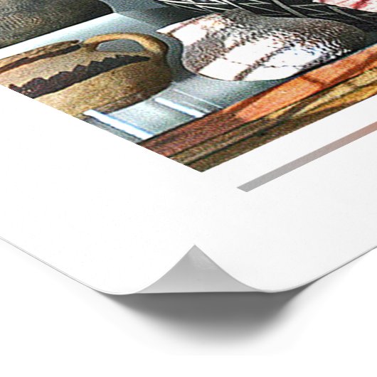 Collectie van Native American Pottery poster (Hoek)