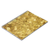 Collectie van oude goudmunten notitieboek (Linkerzijde)