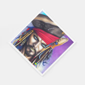 Collectie van piraten servet (Hoek)