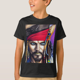 Collectie van piraten t-shirt