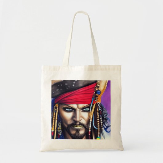 Collectie van piraten tote bag (Voorkant)