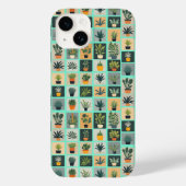 Collectie van planten Case-Mate iPhone case (Achterkant)