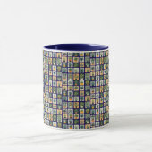 Collectie van planten mok (Midden)