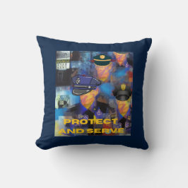 Collectie van politiewaardering kussen