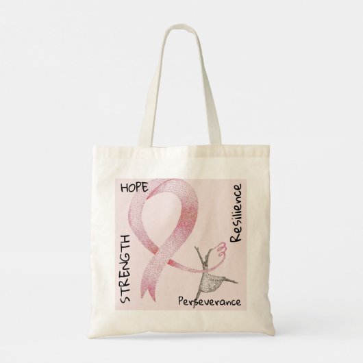 Collectie van Roze prinses - Canvas tas (Achterkant)