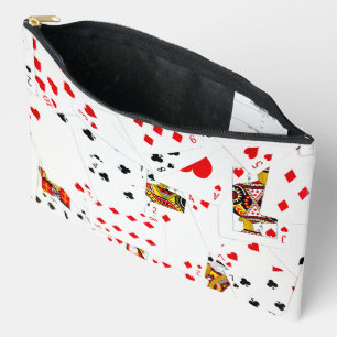 Collectie van speelkaarten etui