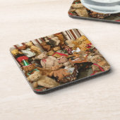 Collectie van Teddy Bears Drankjes Onderzetter (Linkerzijde)