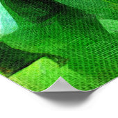 Collectie van Tropisch Roze velvet banana Poster (Hoek)