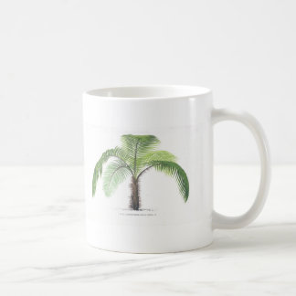 collectie van tropische palmbomen - tekening VI Koffiemok