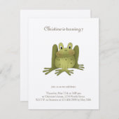 Collectie van tuinen ・ Kikker Kaart (Voorkant / Achterkant)