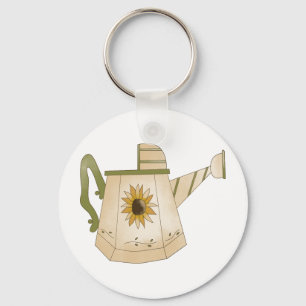 Collectie van tuinen ・ Watering Kan zonnebloem Sleutelhanger