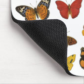 Collectie van vlinder muismat (Hoek)