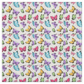 Collectie van vlinder stof (Swatch)