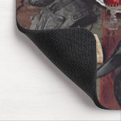 Collectie van voorwerpen, met inbegrip van een bek muismat (Hoek)